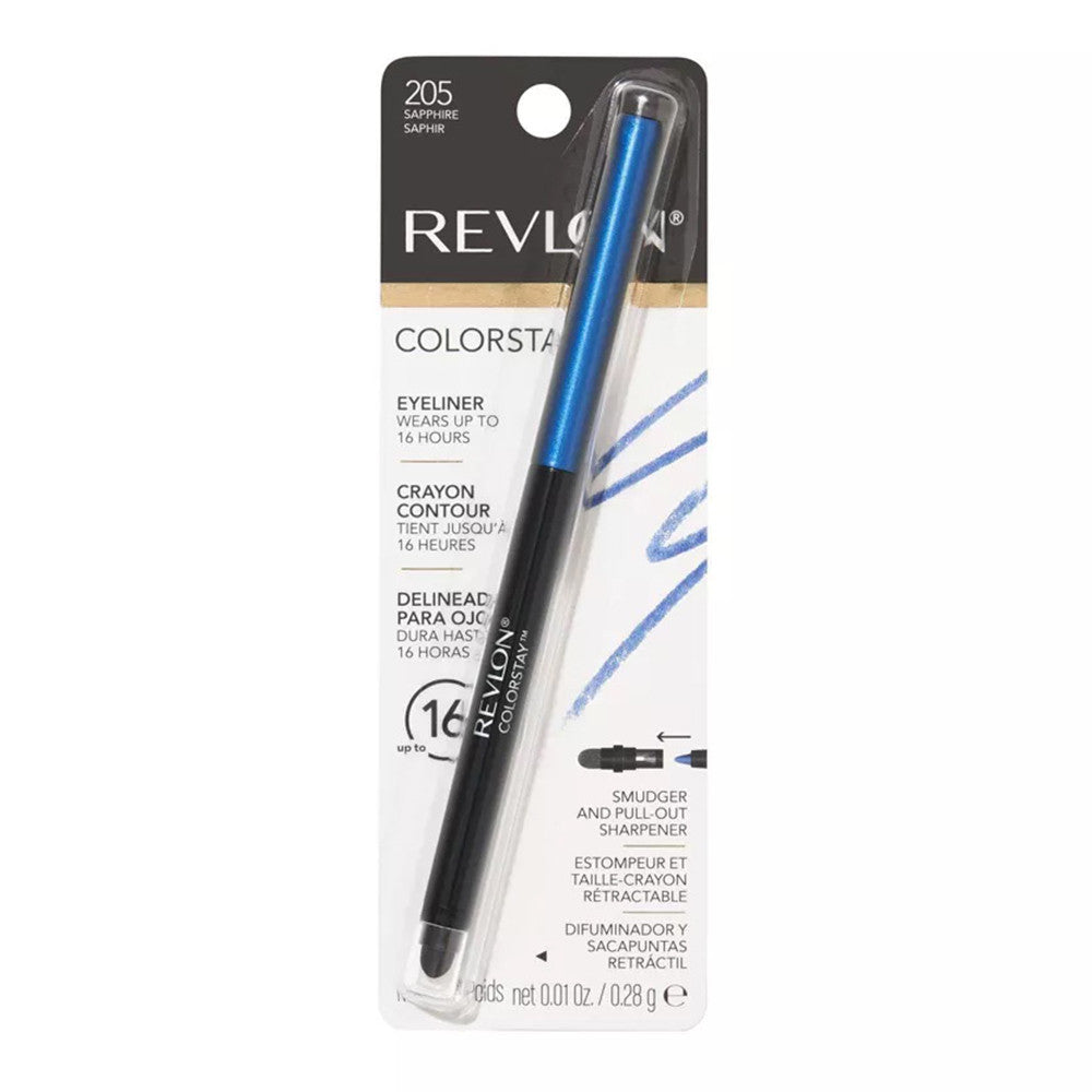 Revlon Color Stay Waterproof Eyeliner, Sapphire, 0.01 Oz